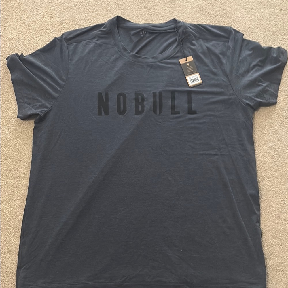 NWT NOBULL Black Short Sleeve Tee Subtle Logo